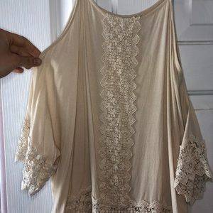 Cream Blouse